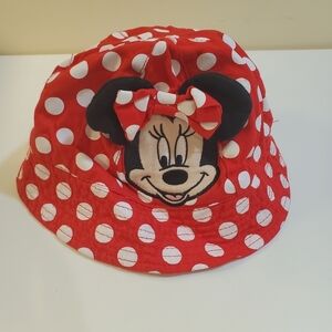 Minnie Mouse Disney girls bucket hat one size